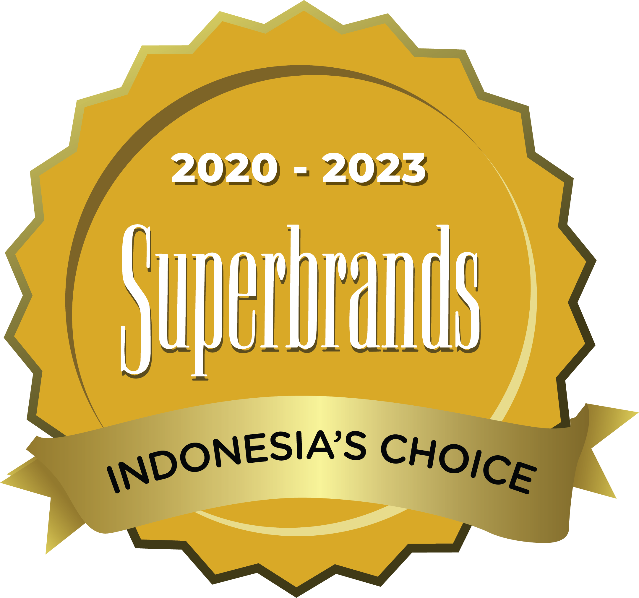 Superbrands Indonesia 2020-2023 Seal