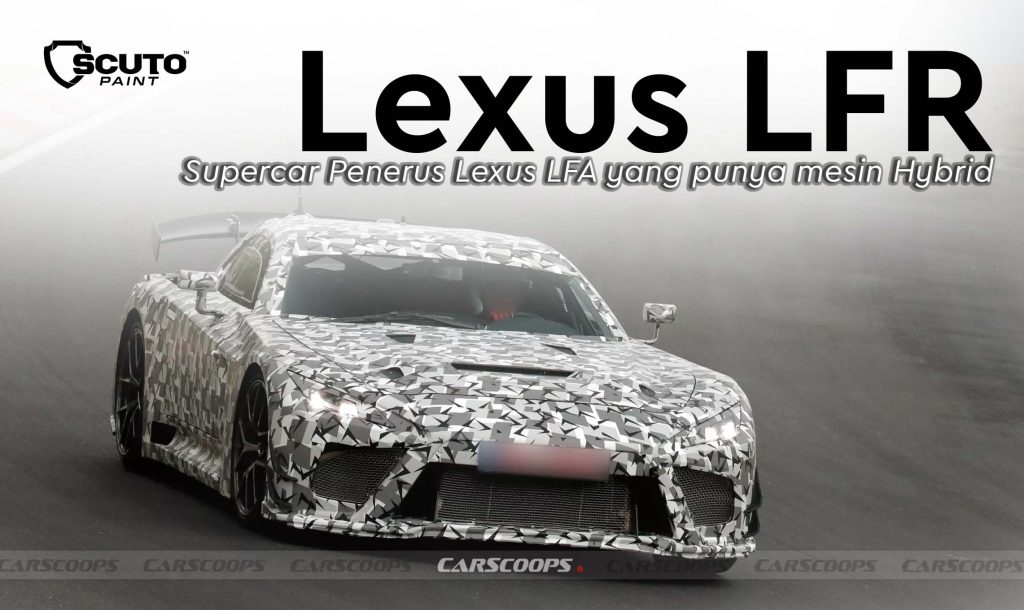 Lexus LFR, Supercar Penerus Lexus LFA yang punya mesin Hybrid