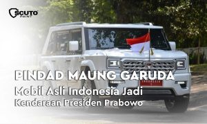 Pindad Maung Garuda Mobil Asli Indonesia jadi Kendaraan Presiden Prabowo