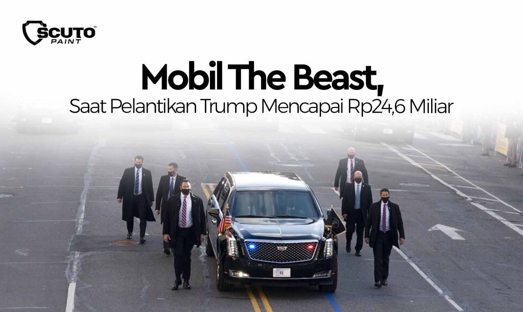 Mobil The Beast, Saat Pelantikan Trump Mencapai Rp24,6 Miliar