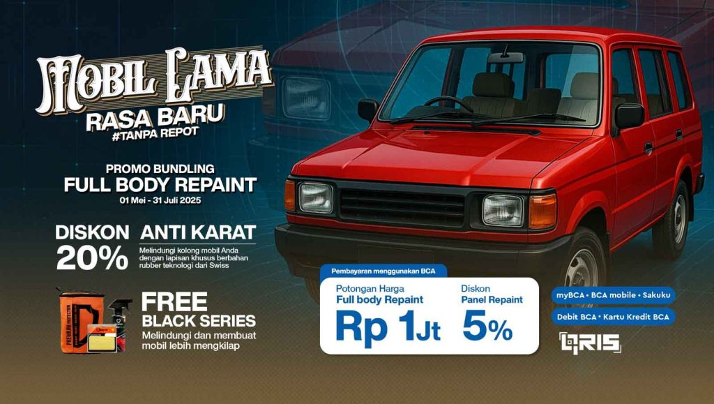 Promo Scuto Paint, Mobil Lama Tampil Seperti Baru