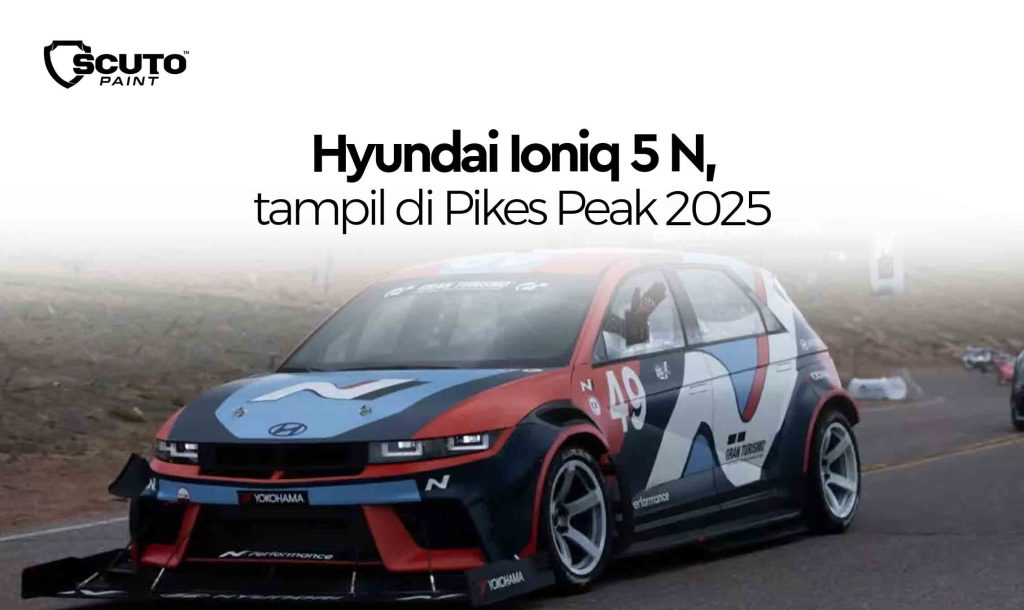 Hyundai Ioniq 5 N, tampil di Pikes Peak 2025
