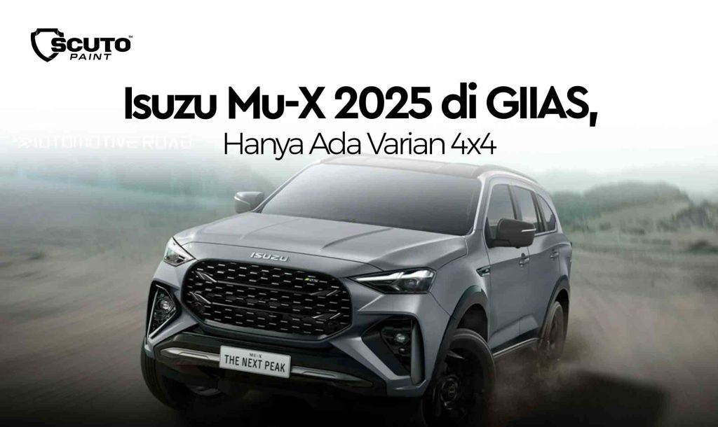 Isuzu Mu-X 2025 di GIIAS, Hanya Ada Varian 4x4