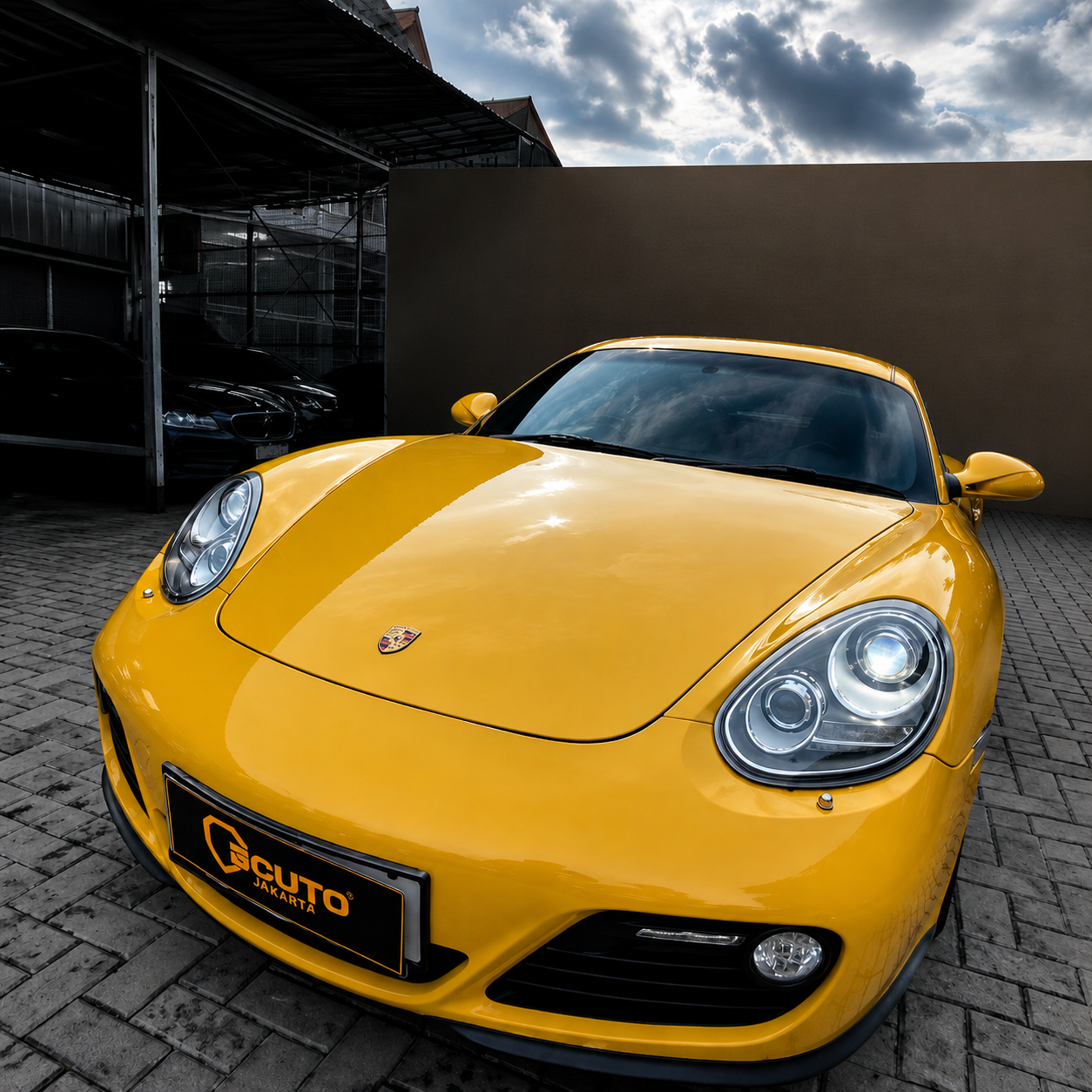 Porsche Cayman - Scuto Paint